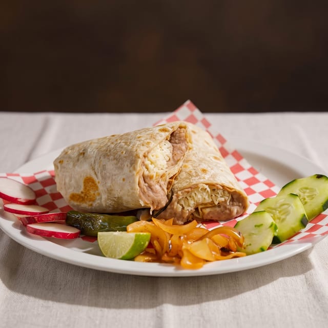 Veggie Burrito.